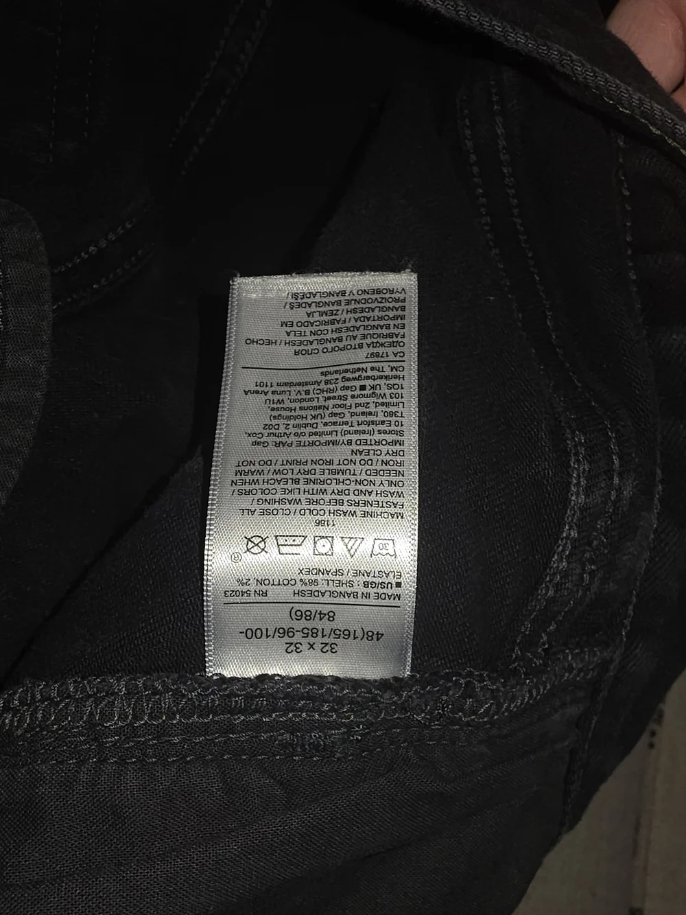 Banana Republic Black Slim Jeans - Men's